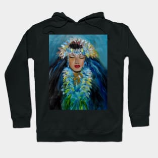 Aloha Hula Haku Lei Hoodie